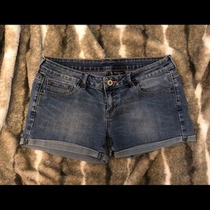 Buffalo David Bitton Cuffed Denim Shorts